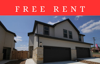 1 Month Free Rent !!! Duplex Off County Line Rd / Close to Kraft Park / Fridge Included /Fenced in Back Yard / NBISD