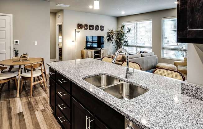 Kitchen at Sterling Prairie Trail North in Ankeny, IA