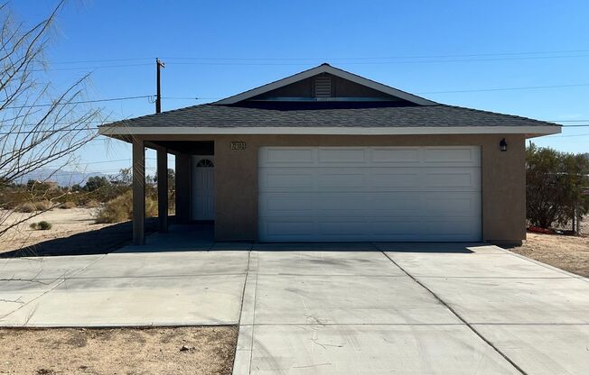 2 Bedroom 2 Bath home with Central HVAC - 2 Car Garage, Fenced Rear Yard