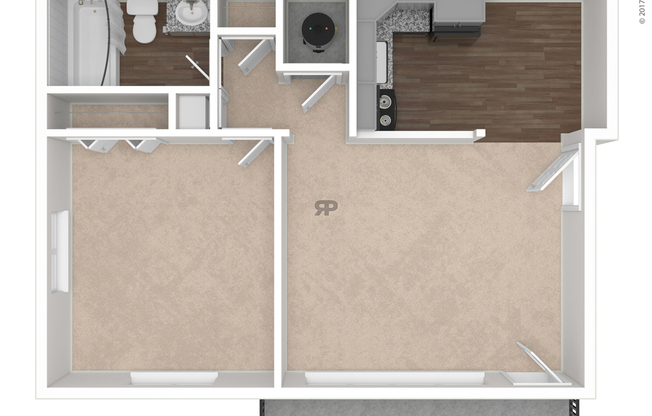 1 bed, 1 bath, 650 sqft, $850