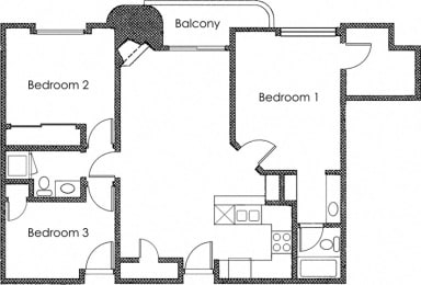 3 beds, 2 baths, 1,035 sqft, $4,350