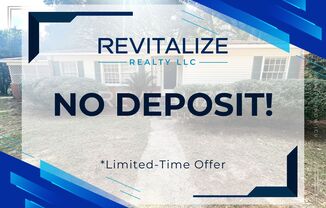 NO DEPOSIT! 3 Bedroom/1 Bathroom House in Mobile!