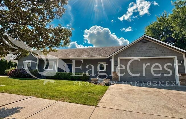 Contemporary Home With A Covered Patio & Quartz Countertops