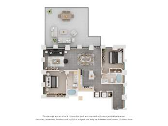 2 beds, 2 baths, 1,163 sqft, $2,043