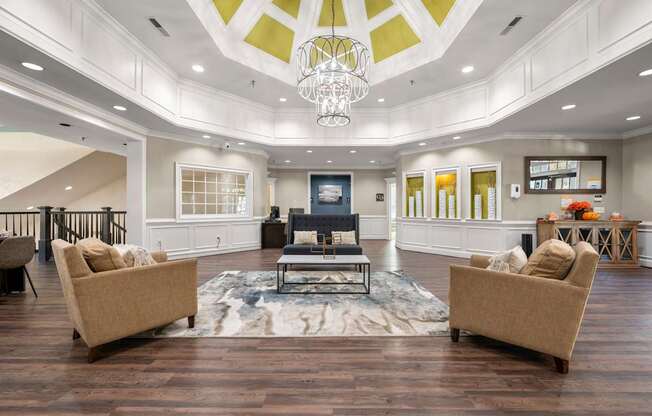 Resident Lounge at Bridgewater Apartments, Georgia