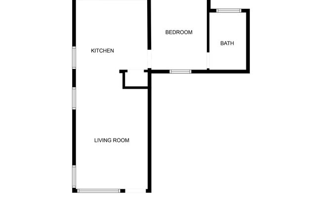 1 bed, 1 bath, 406 sqft, $3,000, Unit Lower Unit