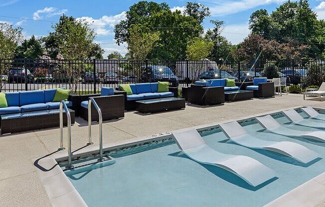 Pool at Wellington Apartments, Arlington, VA