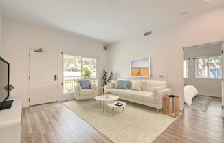 Spacious Living Room View at Haven at La Mesa, San Diego, California