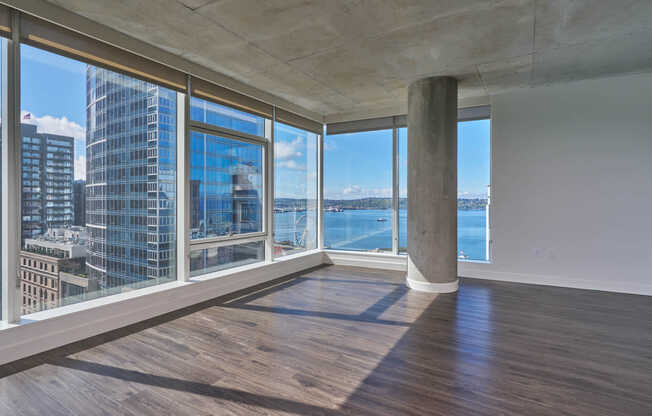 Living Room with Hard Surface Flooring
