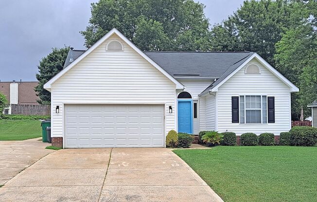 Beautiful 3BR/2BA Ranch Now Available in Booming Steel Creek Area!