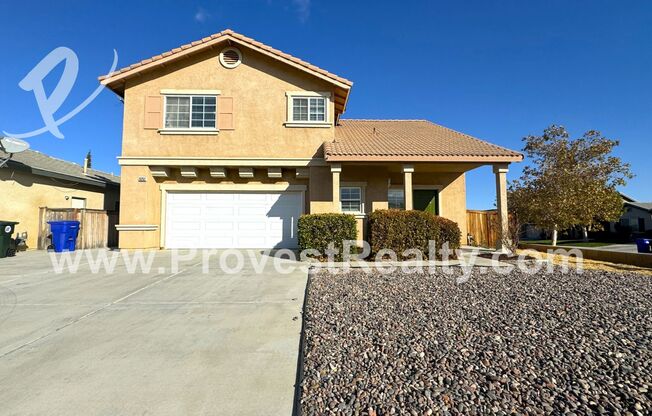 4 beds, 2.5 baths, $2,500