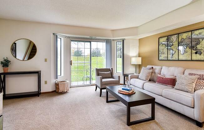 Birch Lake Townhomes - Living Room