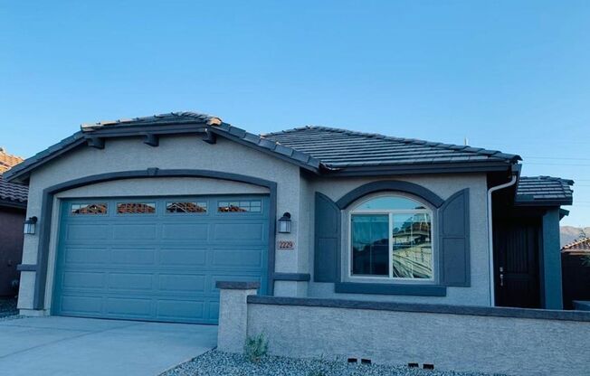 Gorgeous Brand New !! 4 Bed 2 bath single level home in gated community