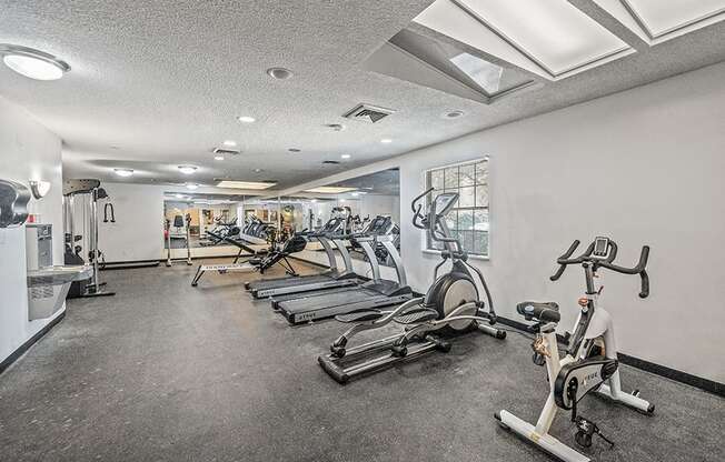 Fitness Center at Cedarwood Village Apartments