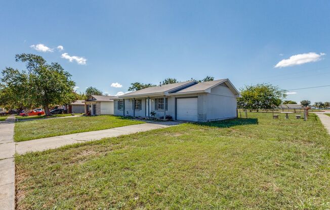 3 Bed 1.5 Bath Brick Home with Large Yard