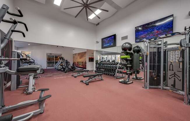 Fitness Center equipment  at Solana Ridge, Temecula, CA, 92591