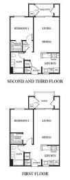 1 bed, 1 bath, 684 sqft, $2,135