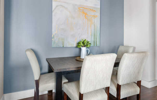 Dining Room with Hard Surface Flooring