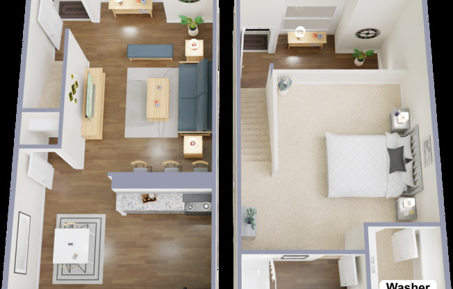 1 bed, 1 bath, 725 sqft, $1,089