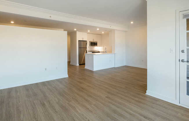 Living Room with Hard Surface Flooring