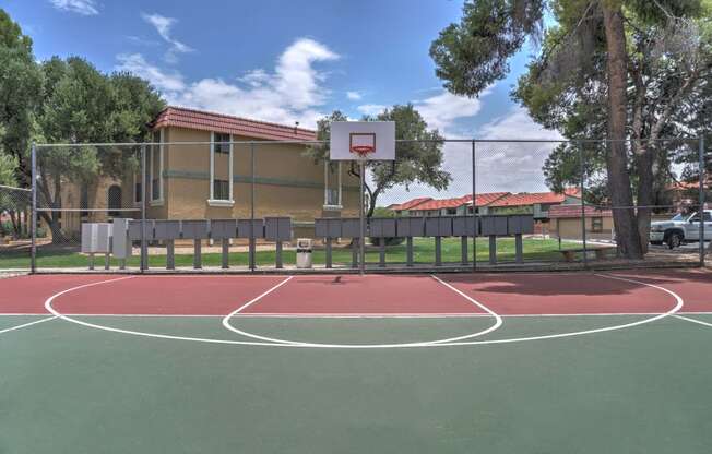 Basketball Court at The View At Catalina Apartments in Tucson, AZ