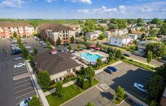 Aerial at Bristol Station Apartments, Carteret, New Jersey