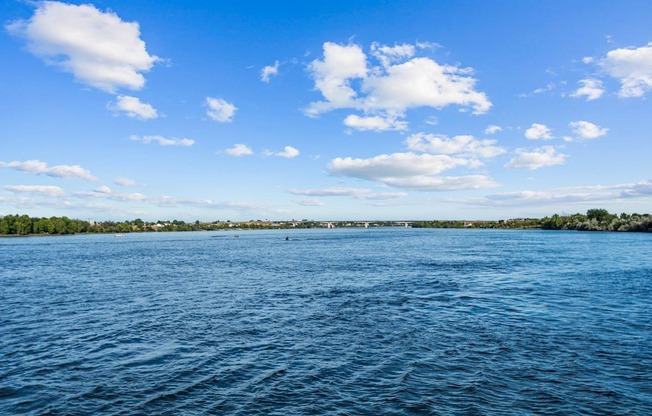 Beautiful View of River in Richland, Washington