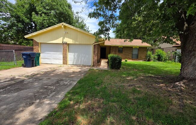 3 Bed 2 Bath in OKC!