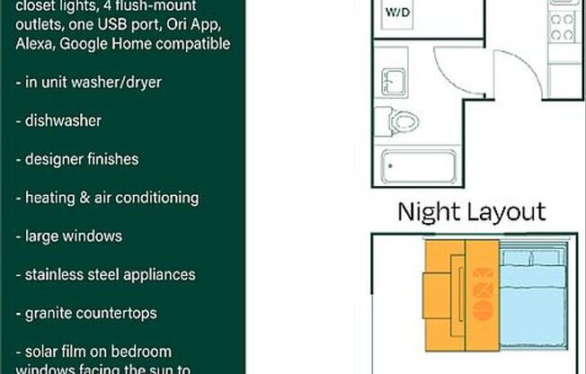 Studio, 1 bath, 327 sqft, $1,145, Unit #122