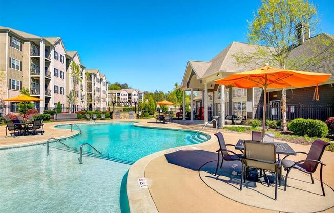 Outdoor Pool and Seating