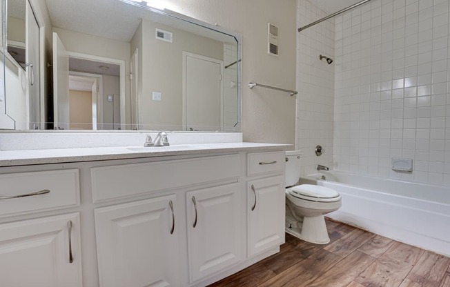 Bathroom With Bathtub at Copper Hill, Bedford, Texas