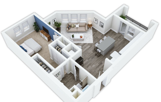 1 bed, 1 bath, 903 sqft, $2,480