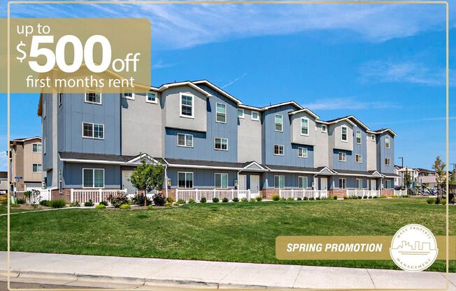 Gorgeous 3-Story Payton Model Townhomes in Entrata Farms of Meridian. Luxurious Amenities!