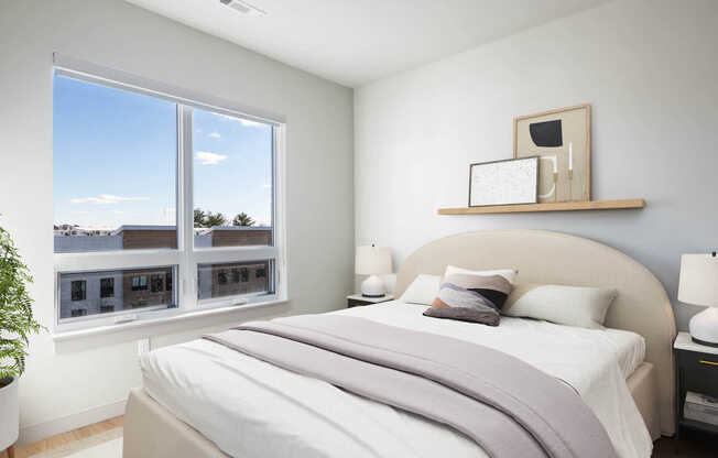 Bedroom with Hard Surface Flooring