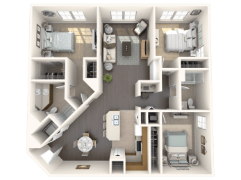 3 beds, 2 baths, 1,297 sqft, $3,080