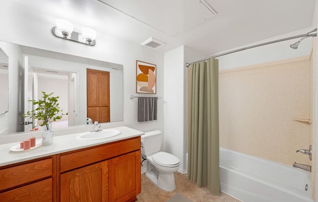 the preserve at ballantyne commons apartment bathroom