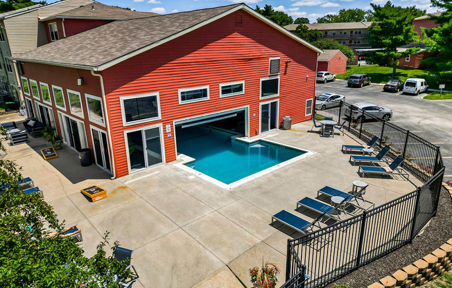 Outdoor Pool with Sundeck