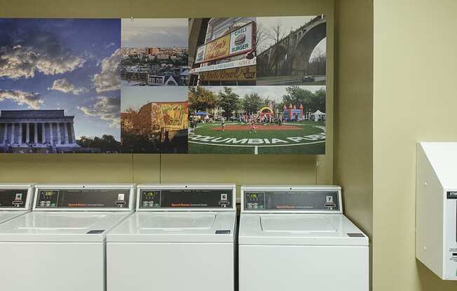 Laundry room at Diplomat, Washington