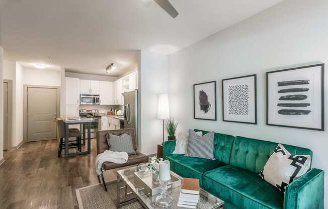 Living Room | The Everly Apartments