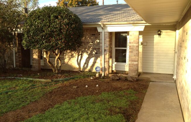 3 Bed, 2 Bath. Hardwood floors, quartz countertops, stainless steel appliances.