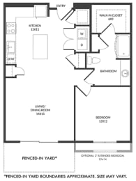 1 bed, 1 bath, 849 sqft, $1,339