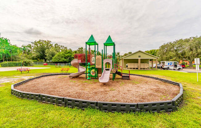 Playground at Laurel Oaks Apartments in Tampa, FL