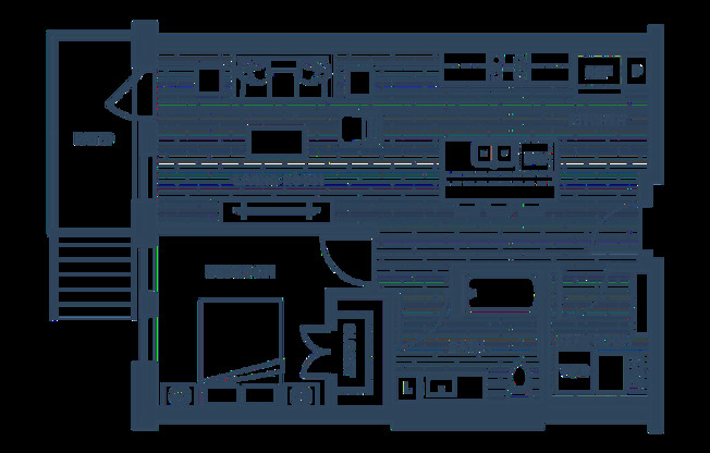 1 bed, 1 bath, 740 sqft, $1,675, Unit 1104