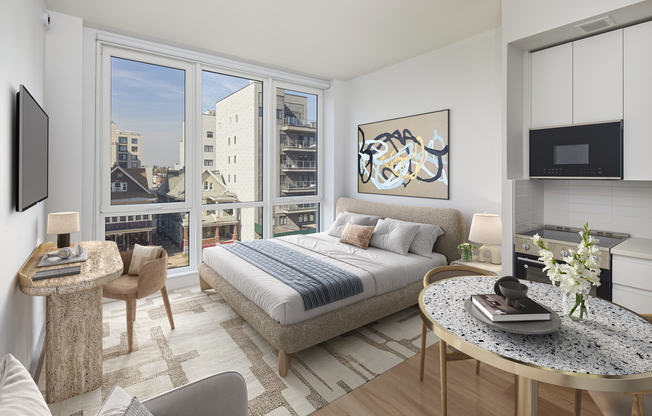 Studio, 1 bath, $2,964, Unit 4B