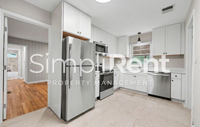 Updated 3-Bedroom Decatur Home **1st Month's Rent FREE with a 13 month lease!**
