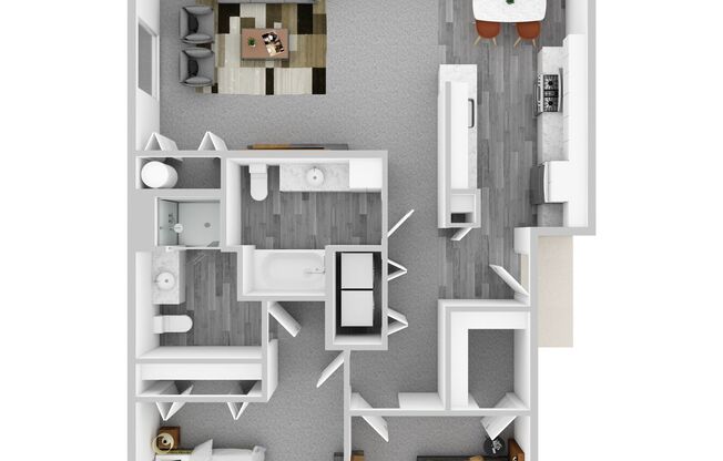 2 beds, 2 baths, 1,139 sqft, $1,899, Unit 192-207