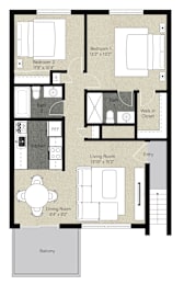 2 beds, 2 baths, 906 sqft, $3,235