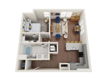 1 bed, 1 bath, 773 sqft, $1,795