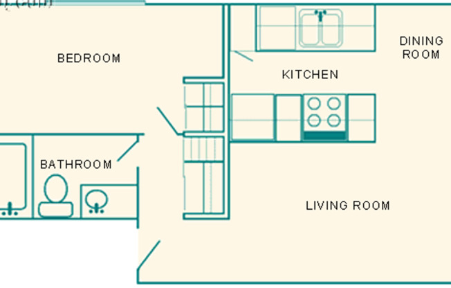 1 bed, 1 bath, 650 sqft, $2,185