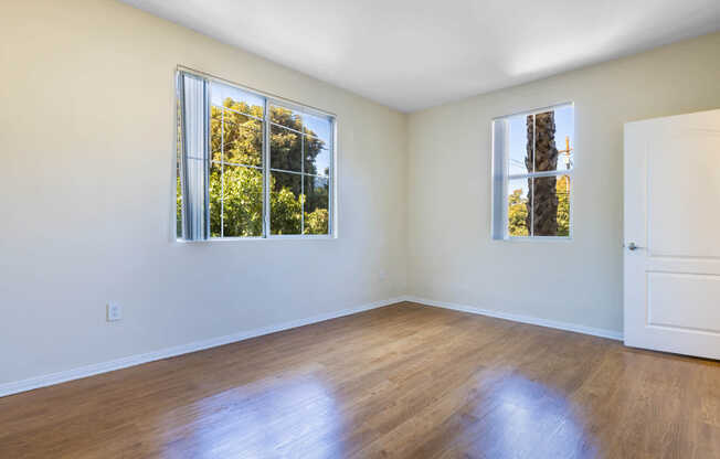 Bedroom with Hard Surface Flooring